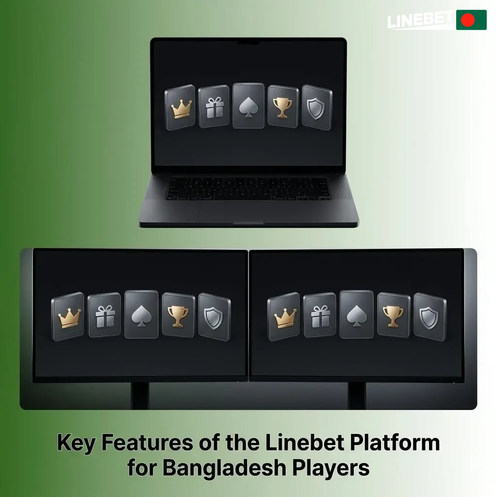 Linebet platform features for Bangladesh players including localised payments, mobile app, bonuses, and verified games