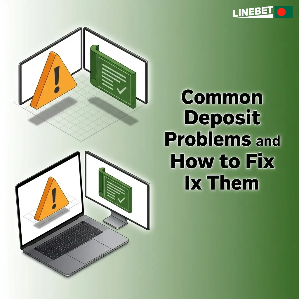 Linebet Bangladesh deposit problems and solutions including declined transactions, unverified accounts, and payment method issues