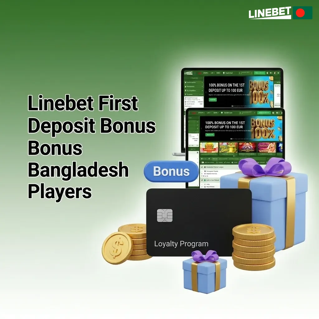 Linebet first deposit bonus Bangladesh 100% up to 222132 BDT plus 150 free spins welcome package