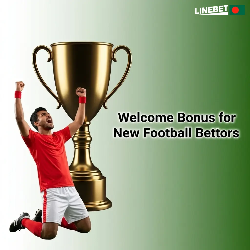 Linebet welcome bonus for new football bettors in Bangladesh, 100% up to 222,132 BDT plus 150 Free Spins