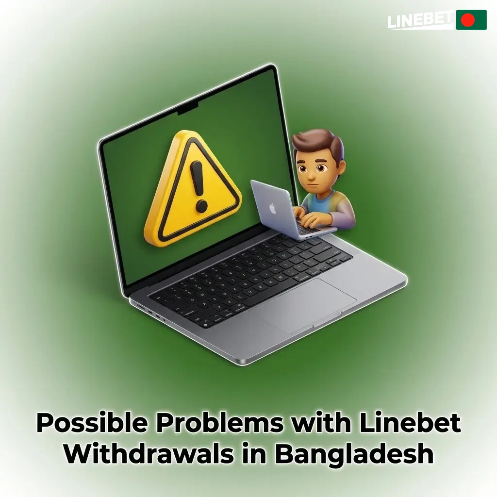 Linebet Bangladesh withdrawal problems including verification, wagering requirements, payment details, and limits