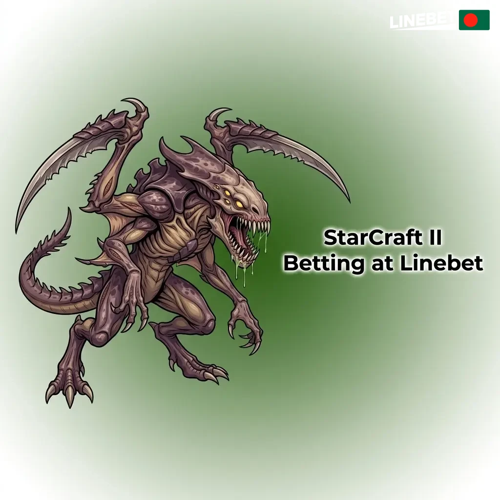 StarCraft II betting at Linebet featuring GSL, ESL Pro Tour, and IEM Katowice with match winner and map markets