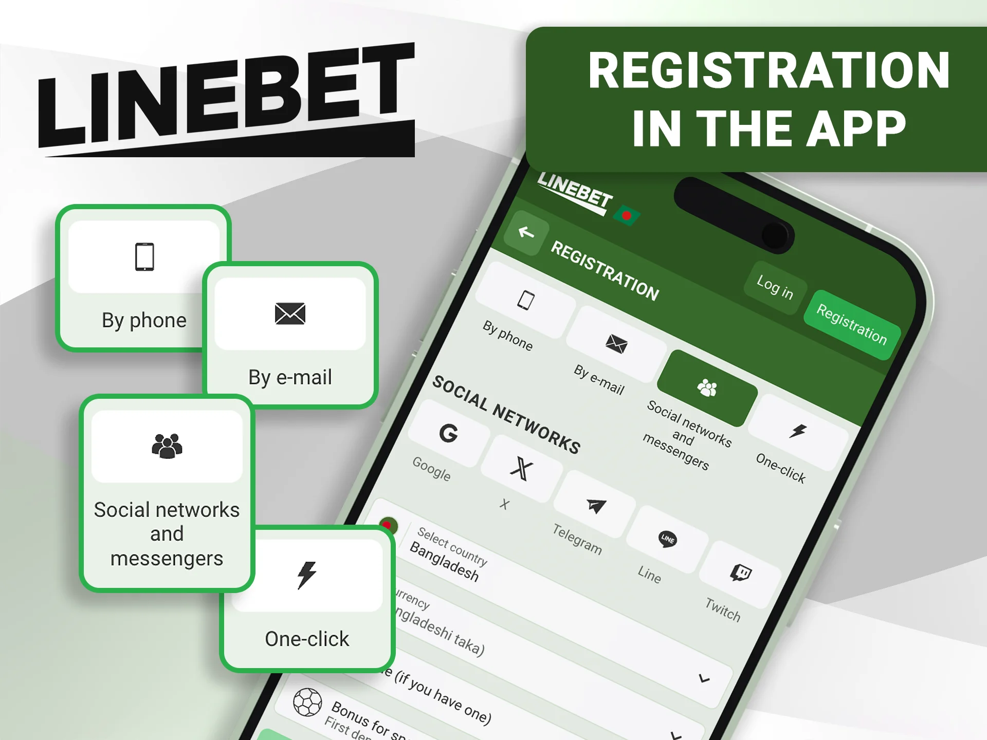 Follow our comprehensive mobile guide to creating your Linebet account directly through the app for instant access to BDT betting markets.