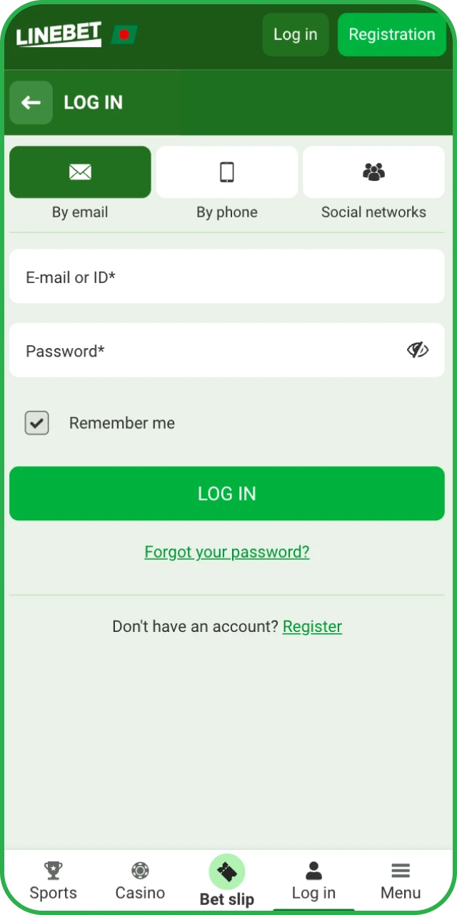 Log in to your account and play the exciting Android version of Aviator at Linebet.